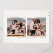 Ankündigung einer Hochzeit mit verheirateten und M (Vorderseite)