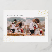 Ankündigung einer Hochzeit mit verheirateten und M (Vorderseite)