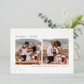 Ankündigung einer Hochzeit mit verheirateten und M (Stehend vorne)