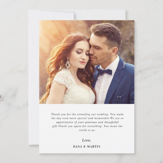 Ankündigung einer Hochzeitsfeier (Rückseite)