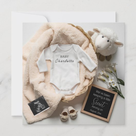 Ankündigung einer minimalen geschlechtsneutralen S (Vorderseite)