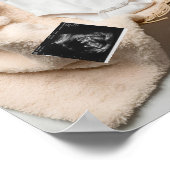 Ankündigung einer minimalen geschlechtsneutralen S Poster (Ecke)