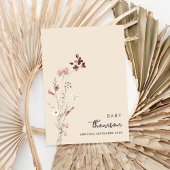 Ankündigung einer modernen Minimalistischen Blumen