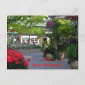 Ankündigung einer neuen Adresse (Vorderseite)