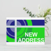 Ankündigung einer neuen Adresse (Stehend Vorderseite)