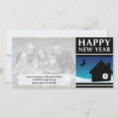 Ankündigung einer neuen Adresse für glückliches ne (Vorderseite)