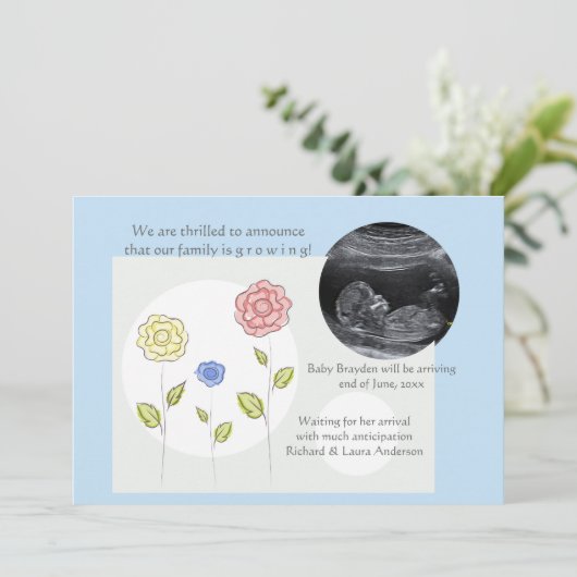 Ankündigung einer neuen Aufnahme Blue Foto Schwang (Stehend Vorderseite)