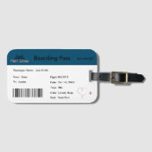 Ankündigung einer neutralen Schwangerschaft des Ge Gepäckanhänger (Vorderseite (Horizontal))