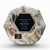 Ankündigung einer neutralen Schwangerschaft Fotoblock (Vorderseite)