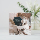 Ankündigung einer neutralen Schwangerschaft von Bo (Stehend Vorderseite)