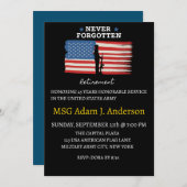 Ankündigung einer Rente (Vorne/Hinten)