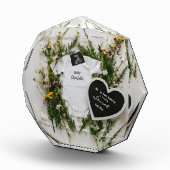 Ankündigung einer Schwangerschaft bei digitaler Wi Fotoblock (Rechts)