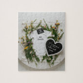 Ankündigung einer Schwangerschaft bei digitaler Wi Puzzle (Vertikal)