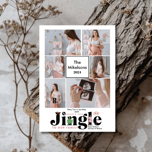 Ankündigung einer Schwangerschaft für mehrere Foto