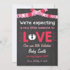 Ankündigung einer Schwangerschaft Liebe