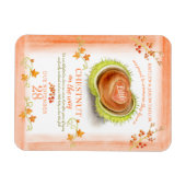 Ankündigung einer Schwangerschaft während der Kast Magnet (Horizontal)