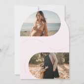 Ankündigung einer Schwangerschaft während der Schw (Rückseite)