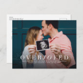 Ankündigung einer überglücklichen Schwangerschaft (Vorne/Hinten)