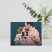 Ankündigung einer überglücklichen Schwangerschaft (Stehend Vorderseite)