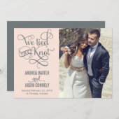 Ankündigung einer wertvollen Nichthochzeit - Light (Vorne/Hinten)