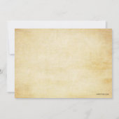 Ankündigung eines Abschlusses im Diploma-Stil (Rückseite)