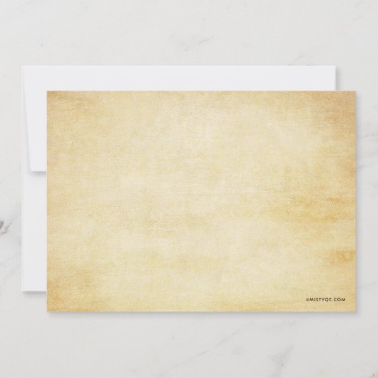 Ankündigung eines Abschlusses im Diploma-Stil (Rückseite)