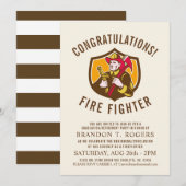 Ankündigung eines Abschlusses im Retrostil für Feu (Vorne/Hinten)