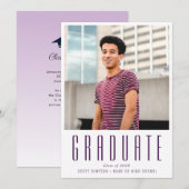 Ankündigung eines benutzerdefinierten Foto-Abschlu (Vorne/Hinten)