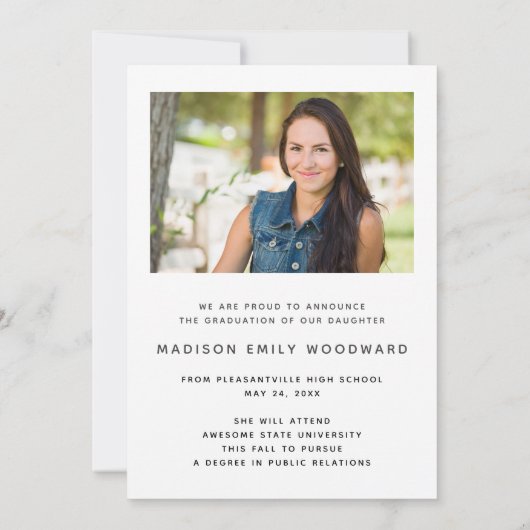 Ankündigung eines benutzerdefinierten Schwarzen Ab (Rückseite)