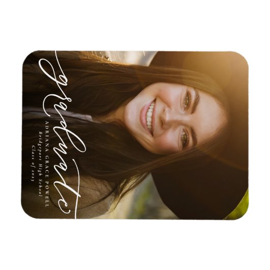 Ankündigung eines einfachen vertikalen Abschlusses Magnet (Horizontal)