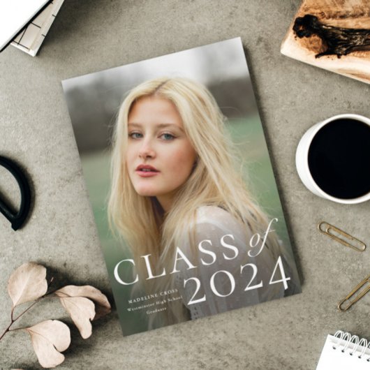 Ankündigung eines eleganten Foto-Abschlusses