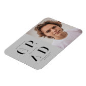 Ankündigung eines eleganten modernen Drehbuchschre Magnet (Linke Seite)