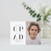 Ankündigung eines eleganten modernen Drehbuchschre Postkarte (Stehend Vorderseite)