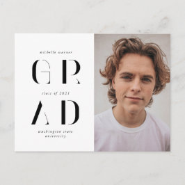 Ankündigung eines eleganten modernen Drehbuchschre Postkarte