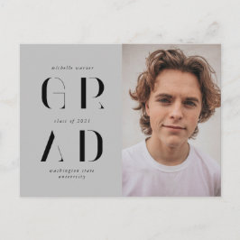 Ankündigung eines eleganten modernen Drehbuchschre Postkarte