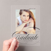 Ankündigung eines eleganten Script-Akryllischen Ab (Insitu (Handheld))