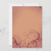 Ankündigung eines Fotos über die Geburt eines jung (Rückseite)