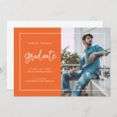 Ankündigung eines handgeschriebenen Skript-Abschlu (Vorne/Hinten)