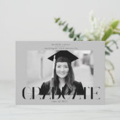 Ankündigung eines hochmodernen Drehbuchabschlusses (Stehend Vorderseite)