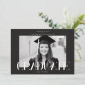 Ankündigung eines hochmodernen Drehbuchabschlusses (Stehend Vorderseite)