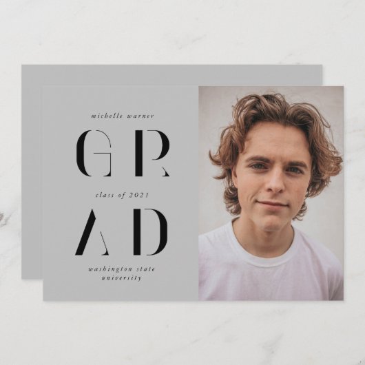 Ankündigung eines hochmodernen Drehbuchabschlusses (Vorne/Hinten)