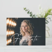 Ankündigung eines Hochschulabsolventen 2023 in ein (Stehend Vorderseite)