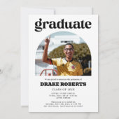 Ankündigung eines klassischen Abschlusses und Part (Rückseite)