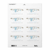 Ankündigung eines kleinen Babys (Vorne)