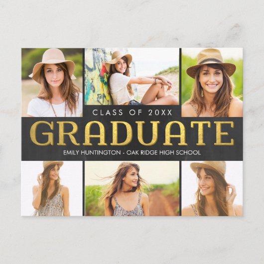 Ankündigung eines künftigen Abschlusses (Vorderseite)