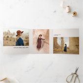 Ankündigung eines linearen Graduate-Multi-Foto-Tri (Innenseite)