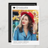 Ankündigung eines minimalen weißen Abschlusses (Vorne/Hinten)