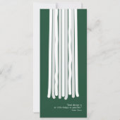 Ankündigung eines modernen Design-Absolventen | Fa (Rückseite)