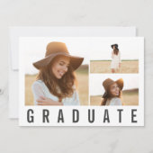 Ankündigung eines modernen Foto-Collage fett Grafi (Vorderseite)