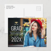 Ankündigung eines modernen Fotos Postkarte (Vorne/Hinten)